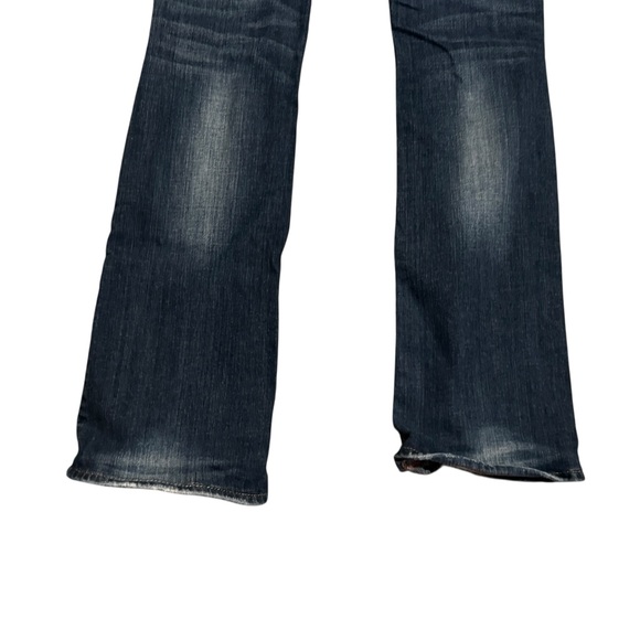 Rock Revival Celine Boot Cut 29 Actual 31 Low Rise Sequins Embellish Denim Jeans - Picture 8 of 11